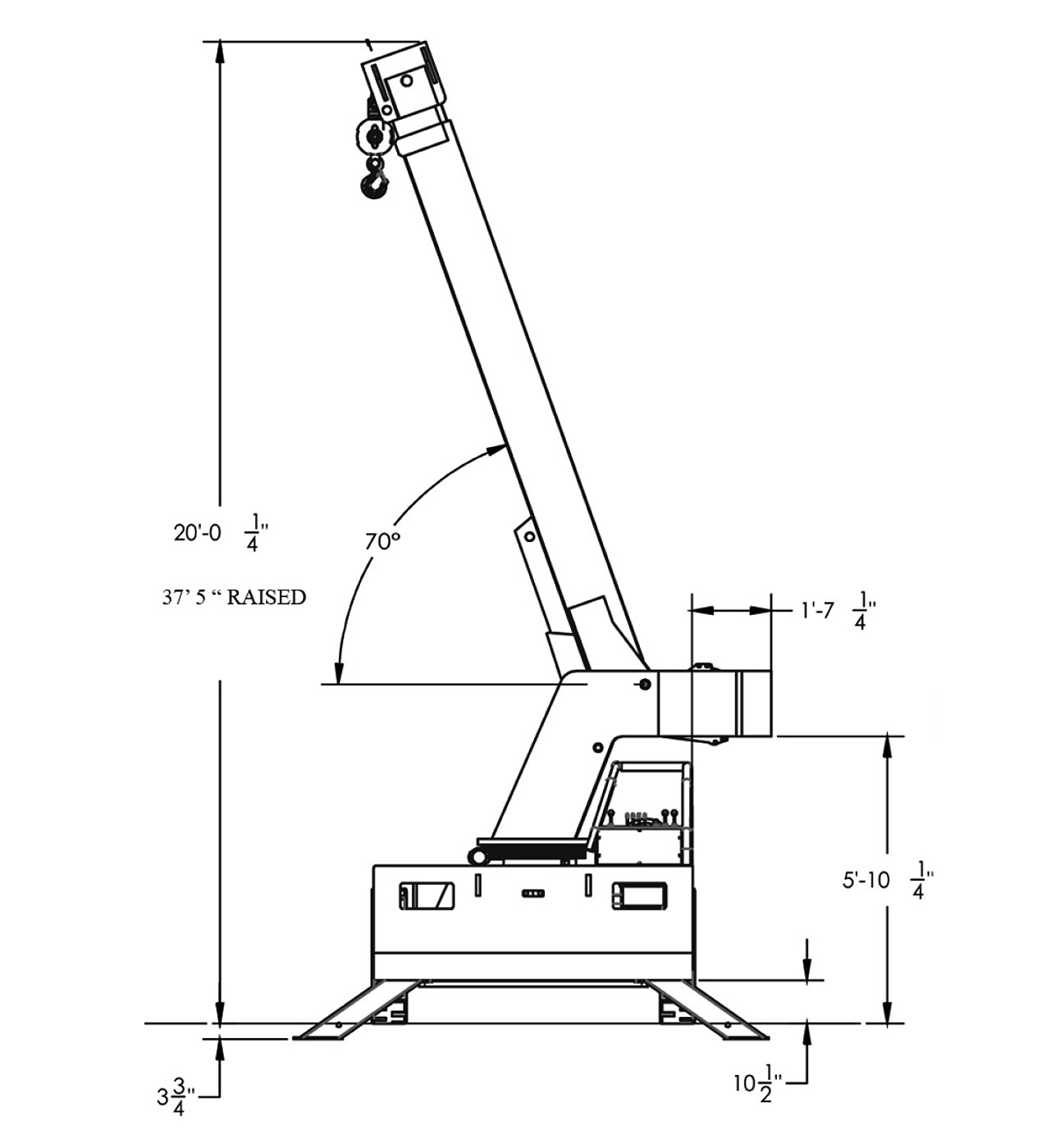 BC18 Range & Dimensions