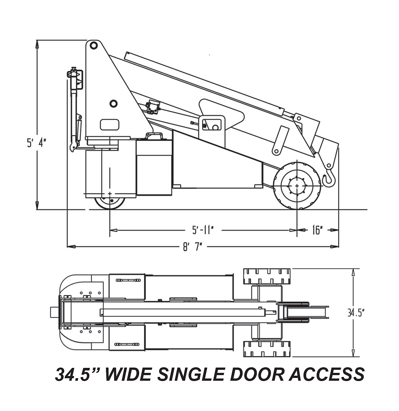 The Brandon Electric Dimensions