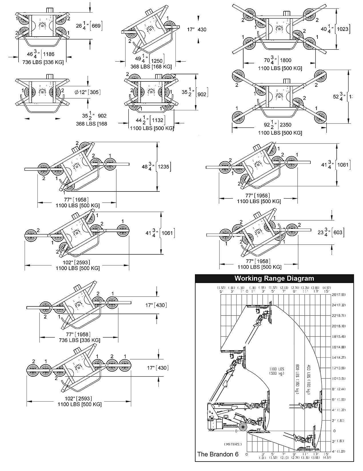 Frame Configurations and Capacities