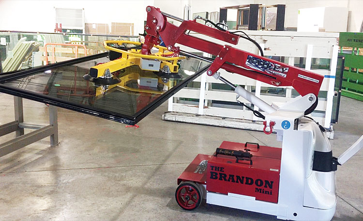 Brandon Mini Glass Lifter Mini Crane

